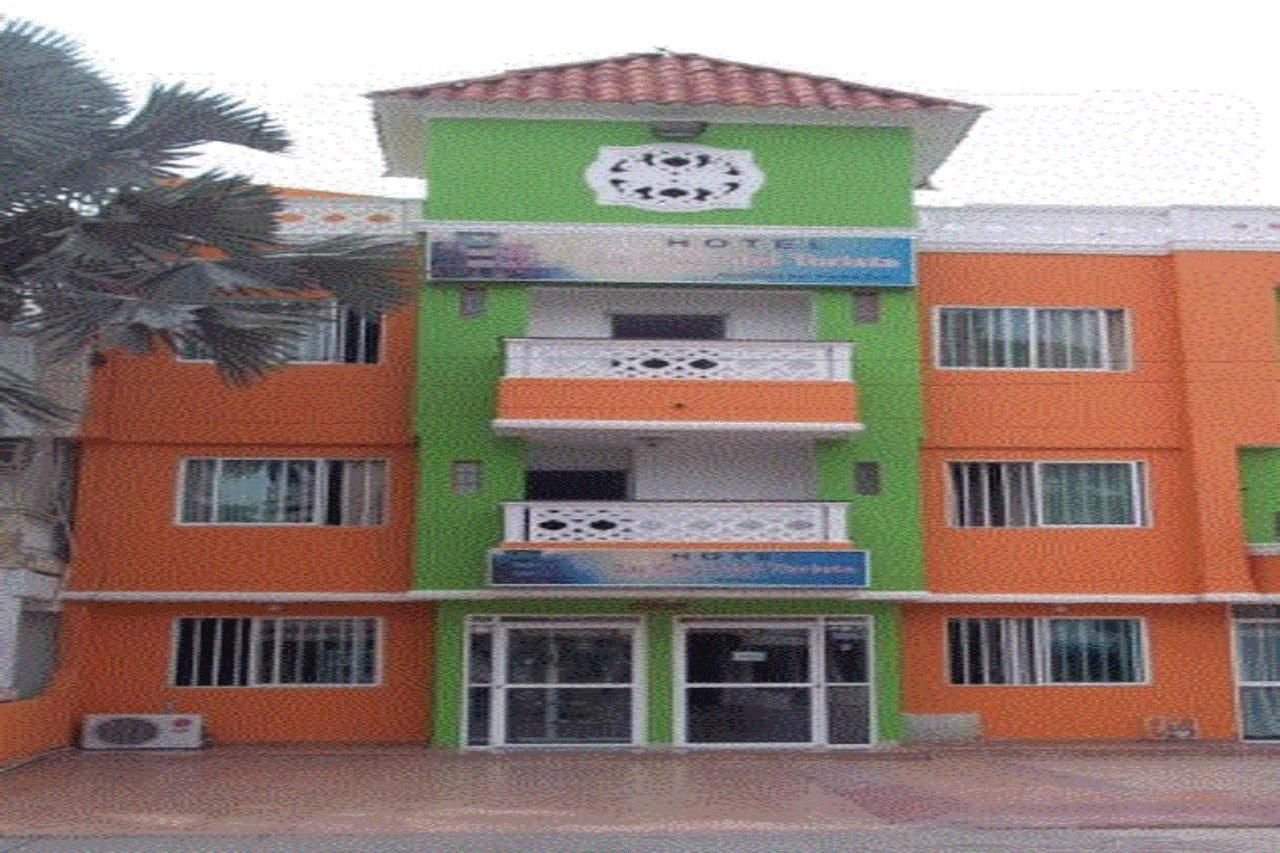 Hotel La Casa Del Turista Cartagena Bagian luar foto