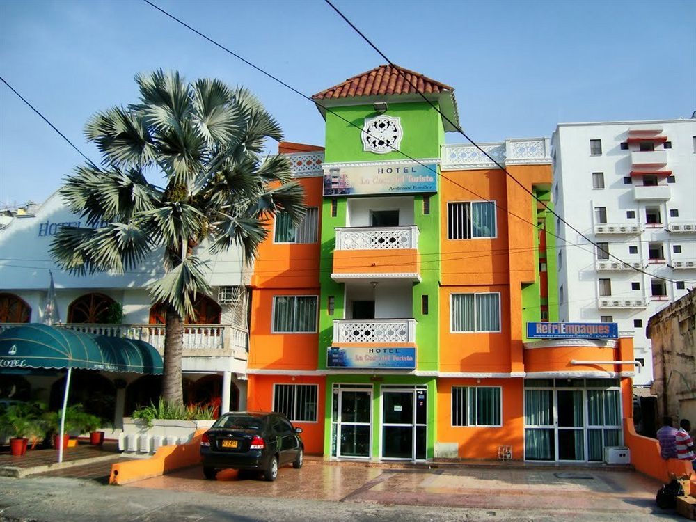 Hotel La Casa Del Turista Cartagena Bagian luar foto